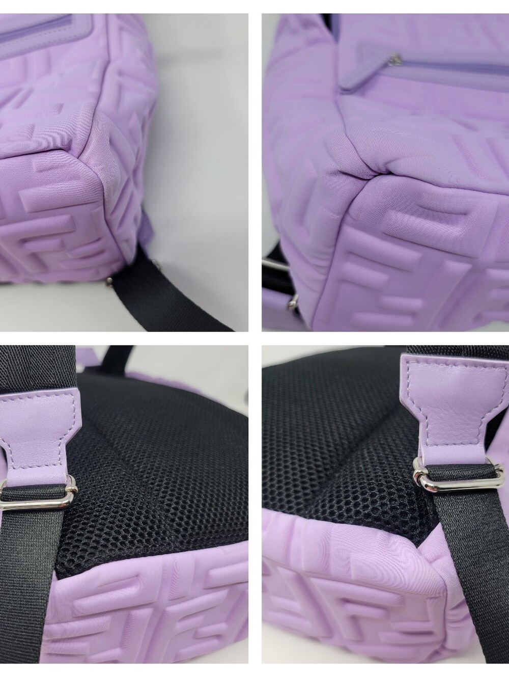 FENDI Roma FF Embossed Econyl Backpack - Picture 9 of 11